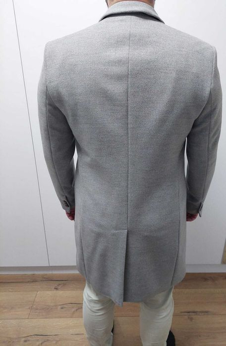 Официално мъжко зимно палто - Zara Man