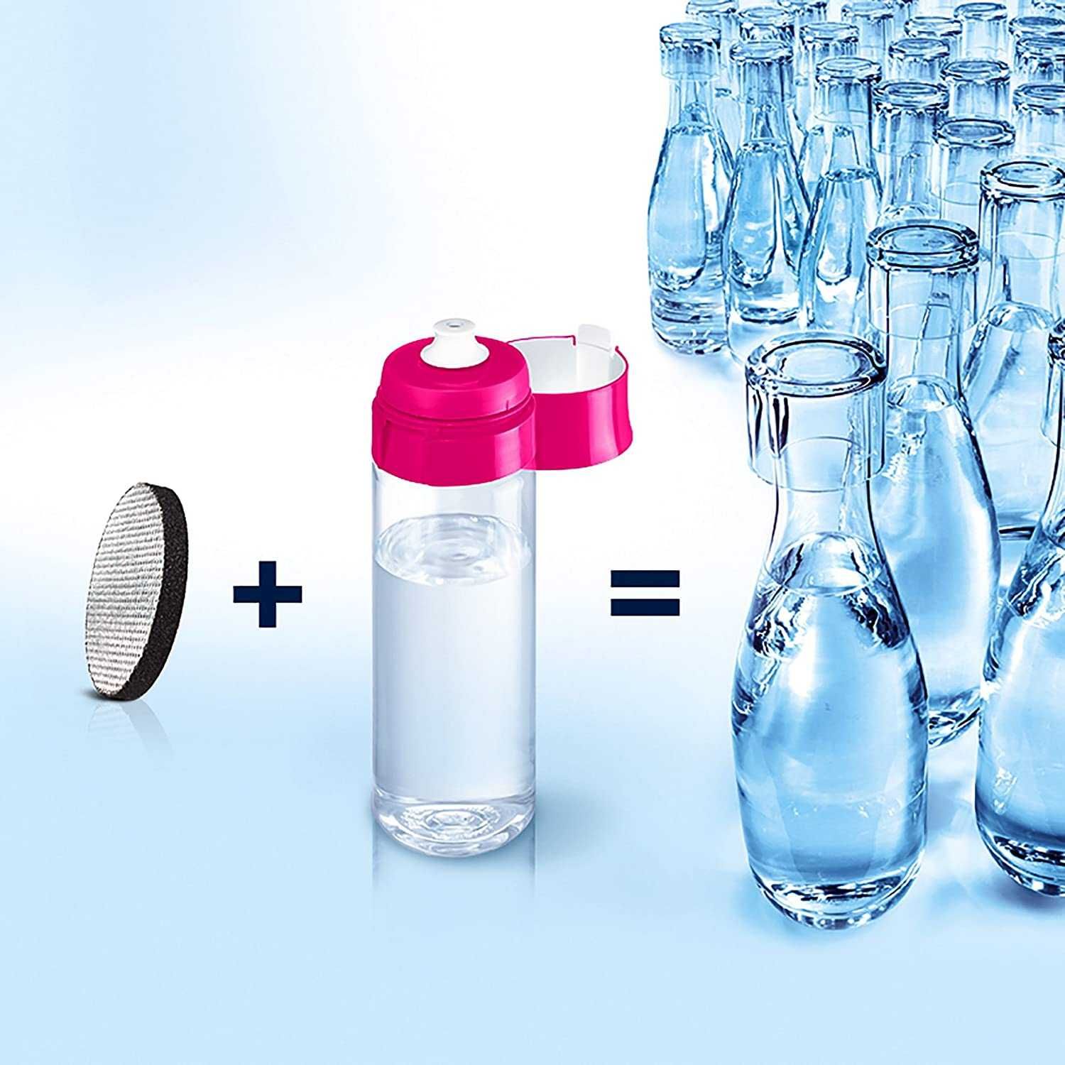 Brita fill&go Vital  бутилка за пречистване на вода с 4 филтъра