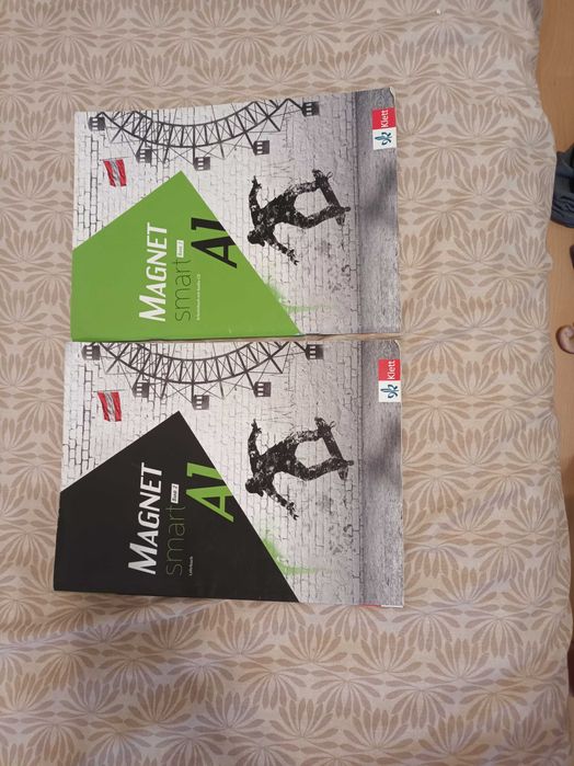 Magnet учебник по немски език и тетрадка и диск