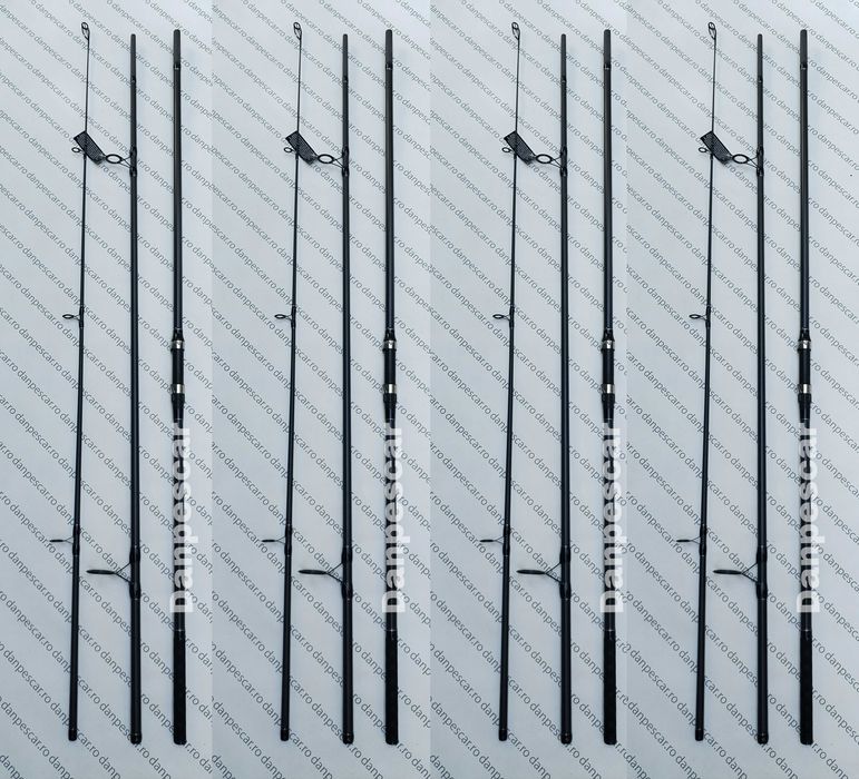 SET4 Lansete carbon PROFL FLX8 Carp 3,90 METRI DIN 3 BUCATI 3,50 lbs
