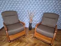 Set scaune tip balansoar PREMIUM, din stejar