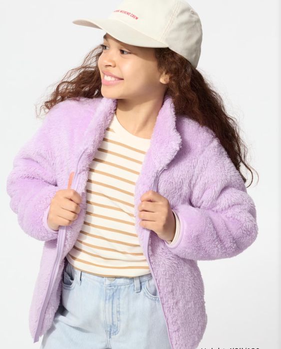 Плюшевая кофта Uniqlo