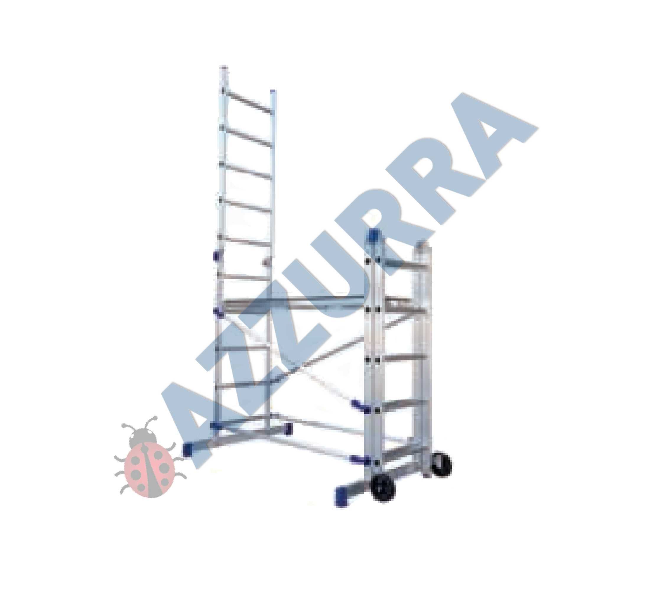 schela multifunctionala transformabila inaltime max. de lucru 380 cm