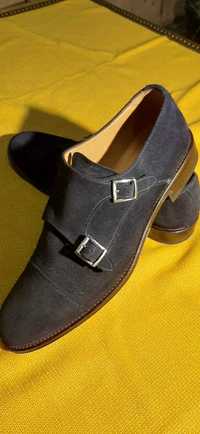Pantofi de lux pentru bărbați NavyBoot, piele naturala
