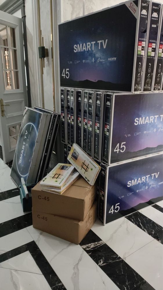 Телевизор Smart wi-fi интернет розничной цене в упаковке model