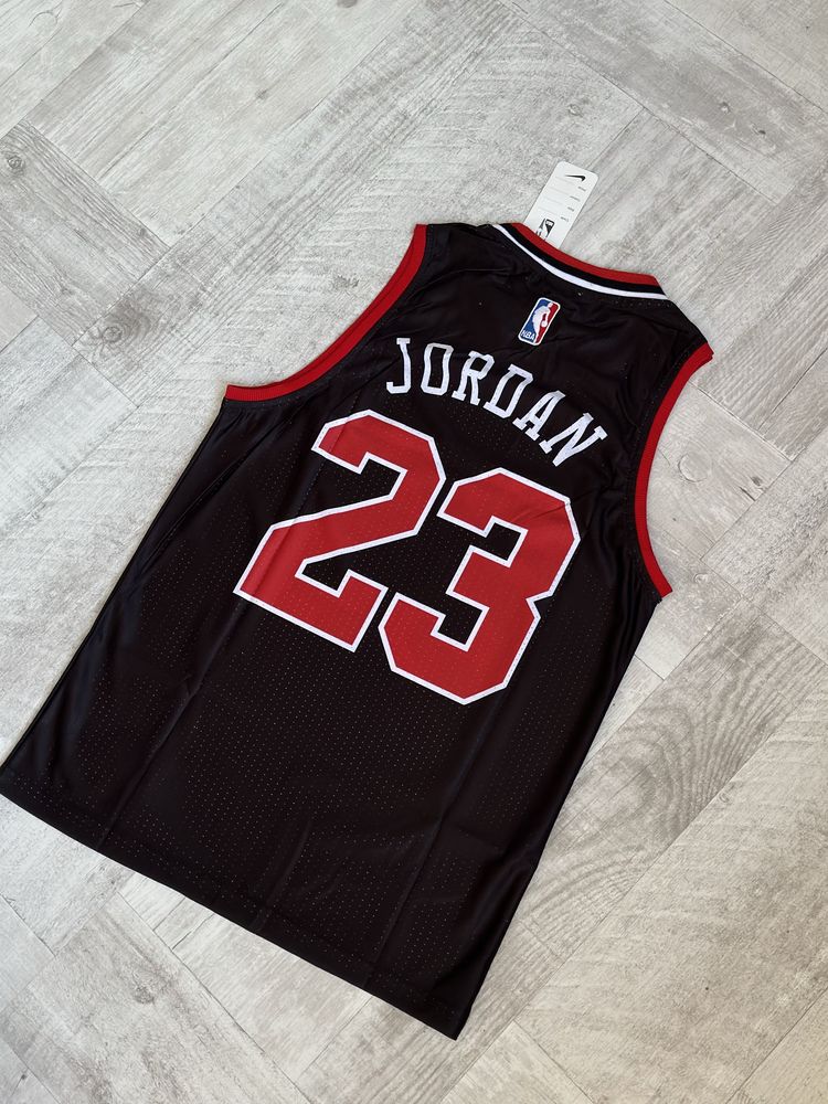 Maieu NBA Jordan Bulls black