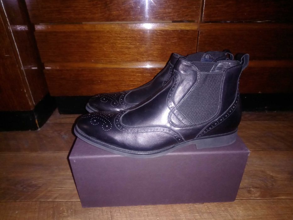 Ботинки Chester/Carnaby мужские из натуральной кожи с мехом