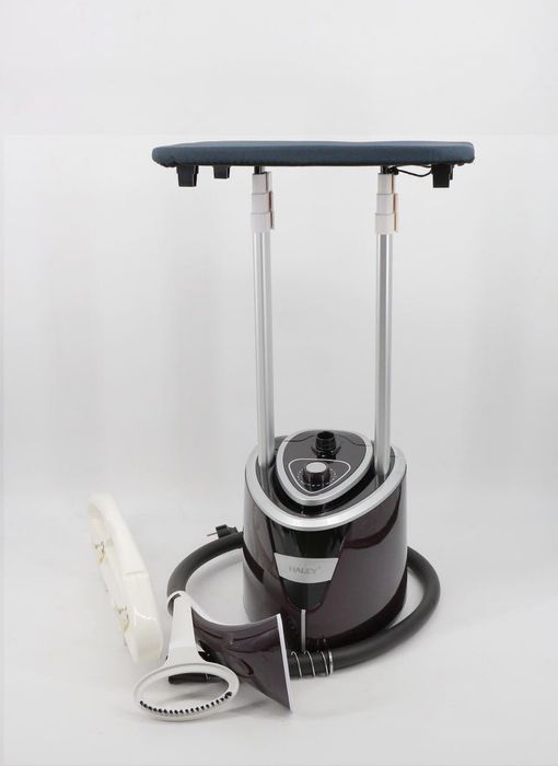 HALEY HY-529 — мощный напольный отпариватель 2200 Вт, бак 2.8 л