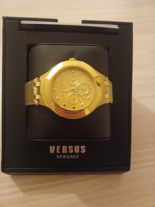 Versus versace gold watch