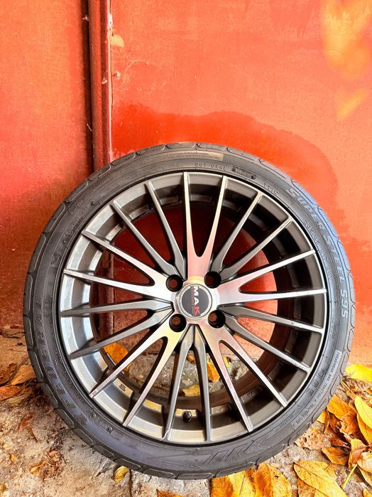 Jante cu cauciucuri MAK Performance Wheels R17 – 4x100, ET40, J7