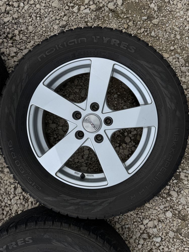 Джанти 5х112 16 цола *DEZENT* *КАТО НОВИ* VW | AUDI | SKODA | SEAT |
