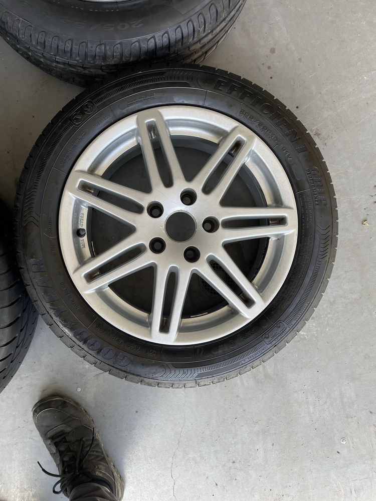 Jante Seat Leon, Skoda, VW, Audi R16 5x112 cu anvelope 205/55/16