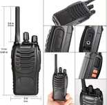 Set Stații Emisie Recepție Walkie Talkie 4km Semnal , sist.Profesional