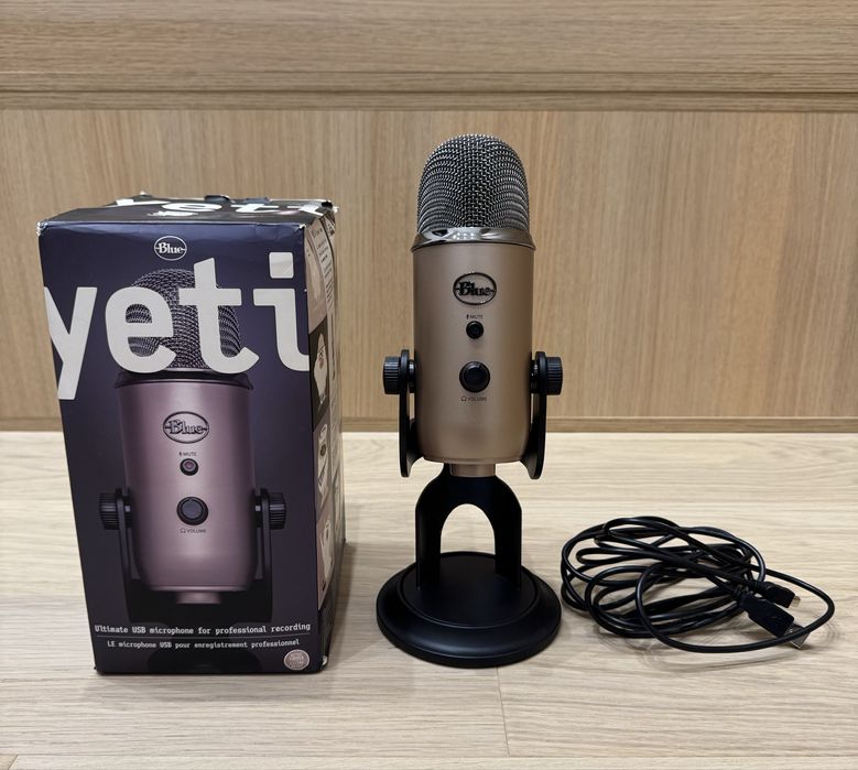 USB-микрофон Blue Microphones Yeti медный / USB mikrofon / Blue Yeti
