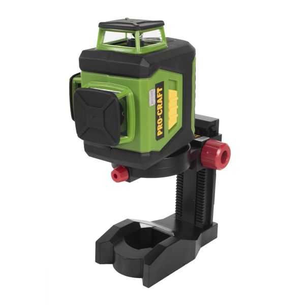 Nivela laser perete 360grade 12linii verzi + suport + cutie (LE-3G)