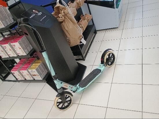 Trotinetă Town T7xl Verde - produs resigilat - (SecondHand) Decathlon
