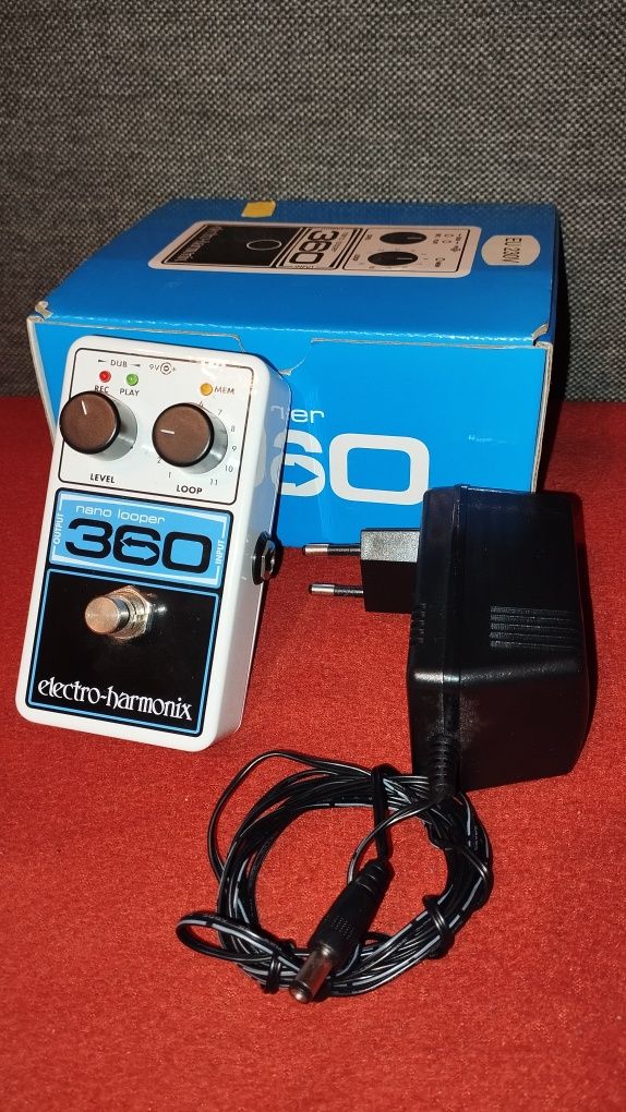 Pedala Looper Electro Harmonix Nano Looper 360 cu 11 loop-uri