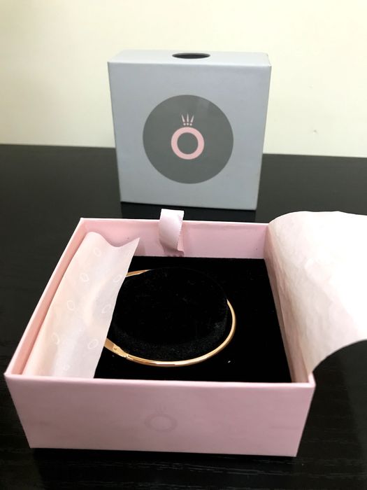 Brățară Pandora Signature placată cu aur roz, nouă