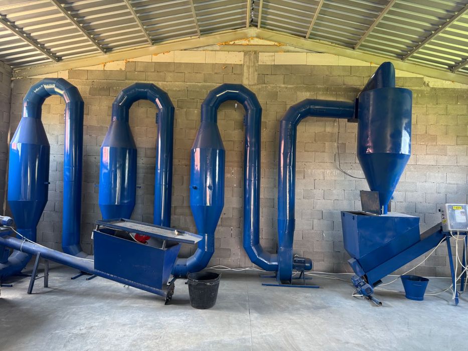 Linie completa peleti