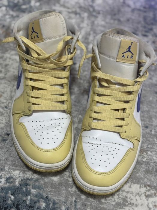 Air Jordan 1 Mid 'Lemon Wash' sneakers