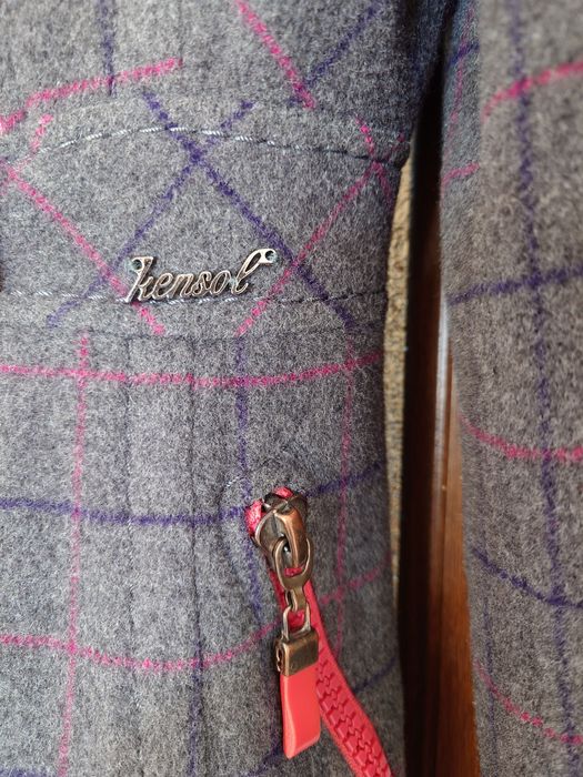 Палто Kensol вълна и кашмир
