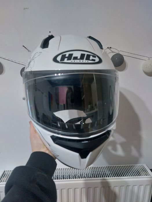 Casca moto HJC C10 epik alb