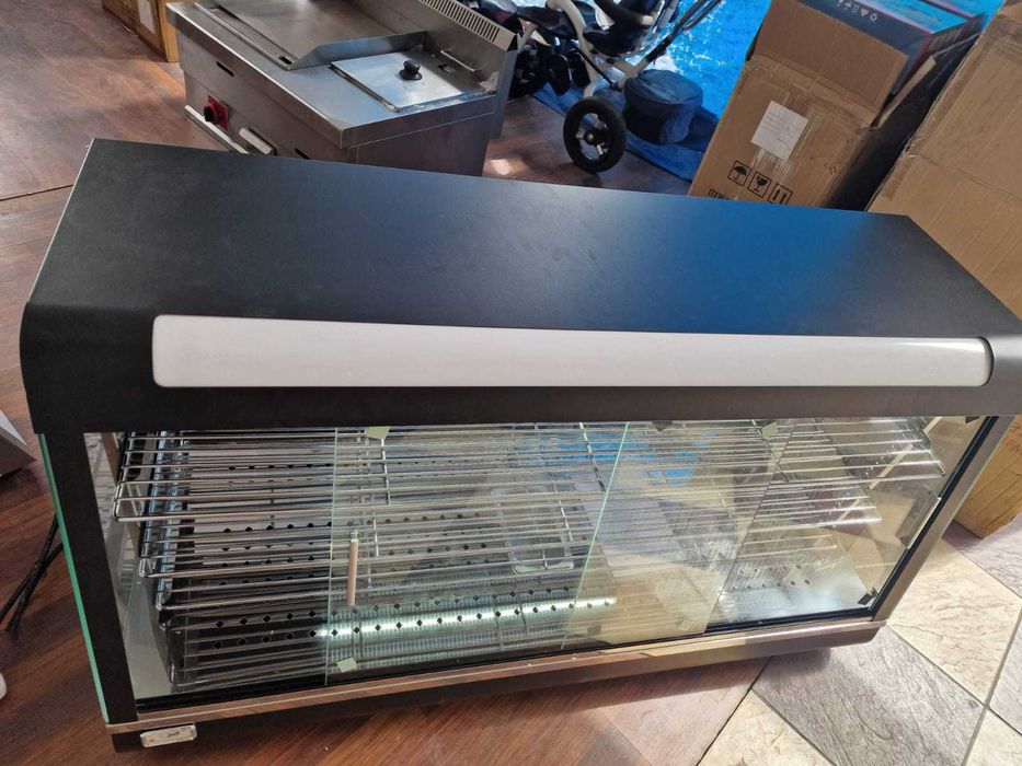 Vitrina electrica calda 1.2m iluminat led -TRANSPORT GRATUIT