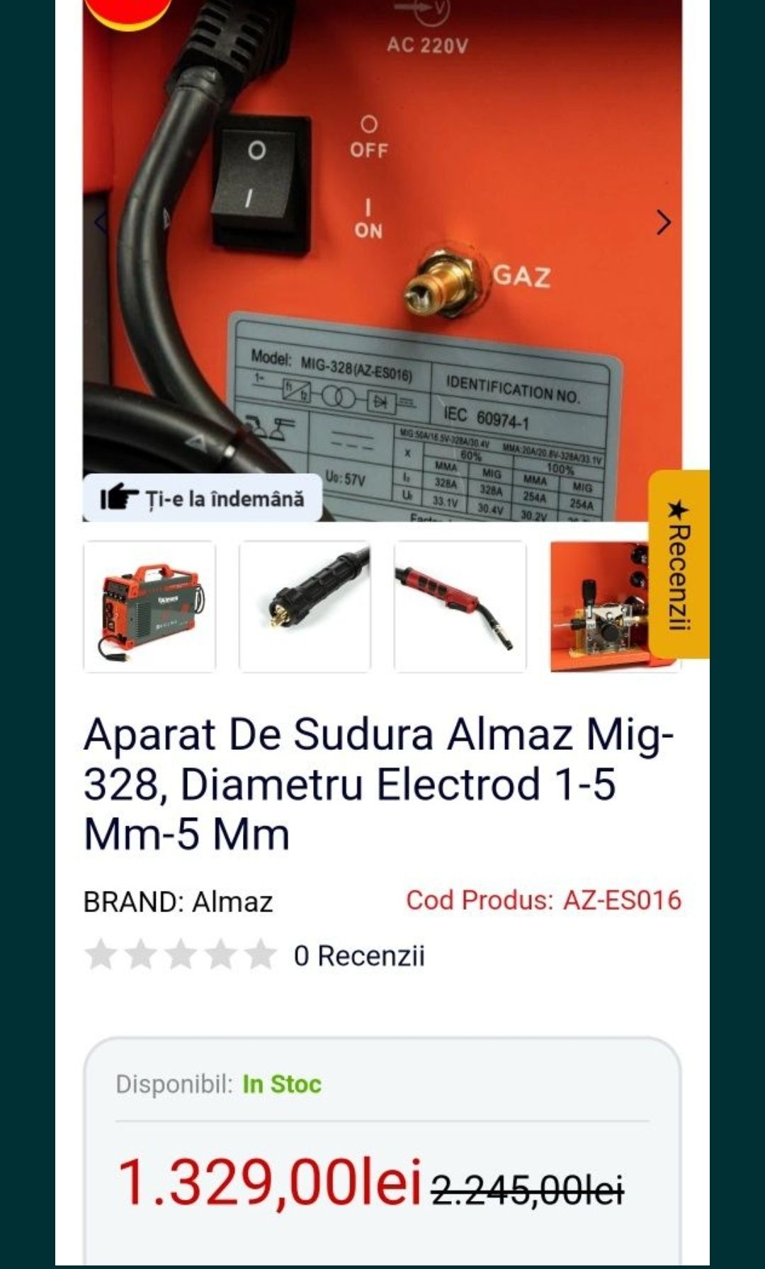 Aparat de Sudura