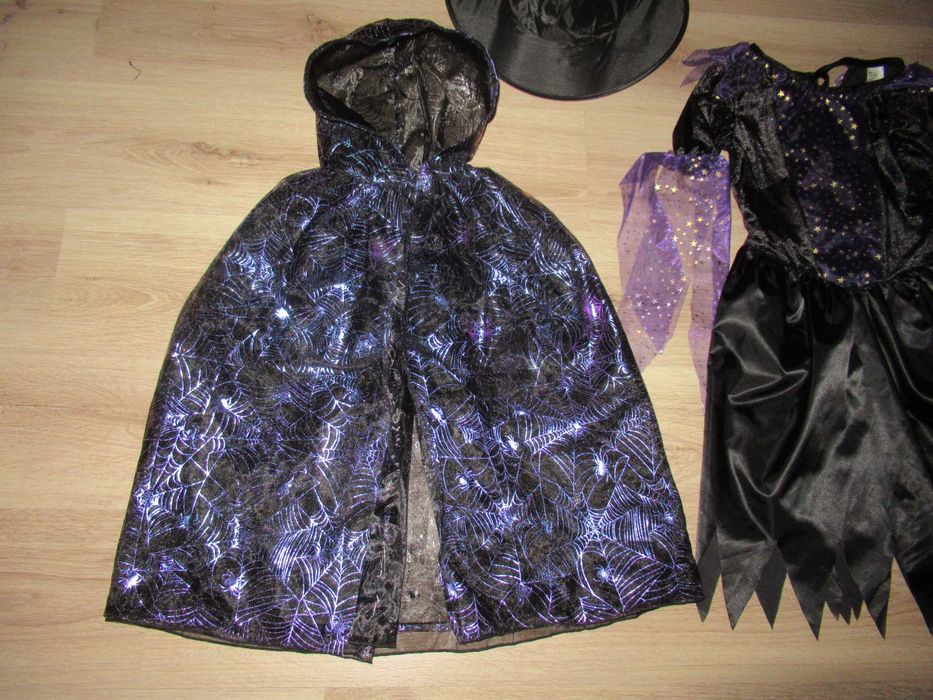 ХЕЛОУИН костюм/ рокля СТРАХОТНА РОКЛЯ с аксесоари--140 номер