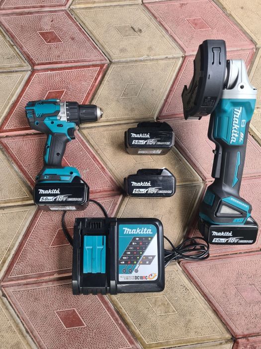 Set scule makita brushless lxt flex și mașina de găurit/înșurubat