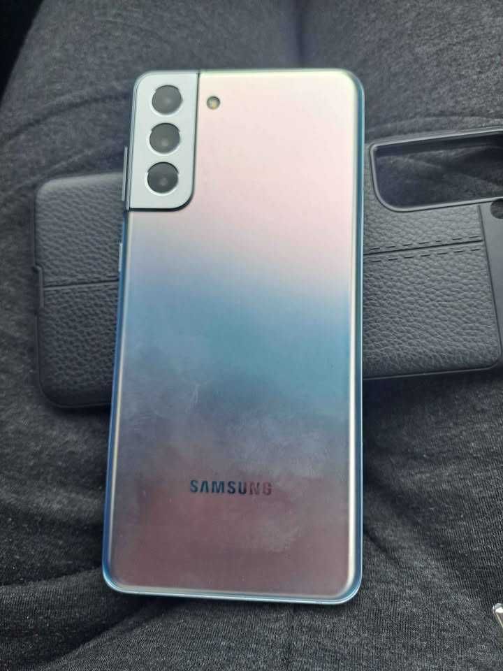 Samsung S21 Plus-256GB-8 GB RAM-Phantom Silver- като нов без забележки