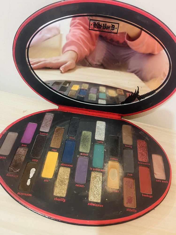 Kat Von D Fetish Eyeshadow Palette 24 Shades/  палитра хит