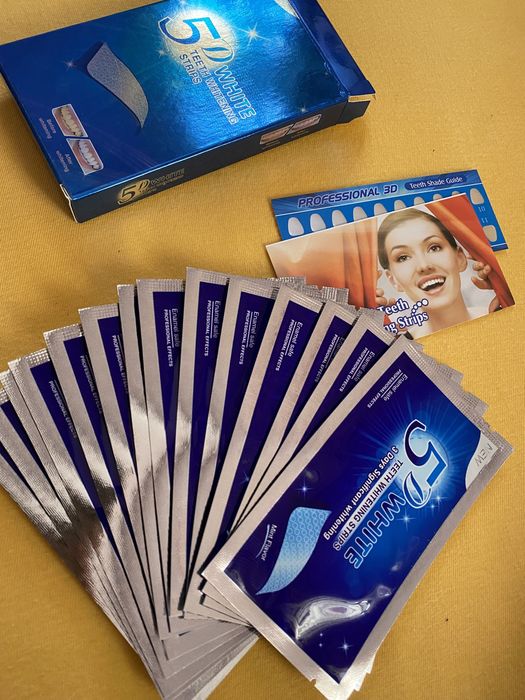 Лентички за избелване на зъби 5D white