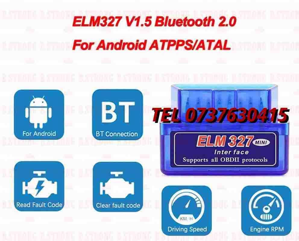 Adaptor Bluetooth Obd2 V21 Elm327 Mini  Torque Pro