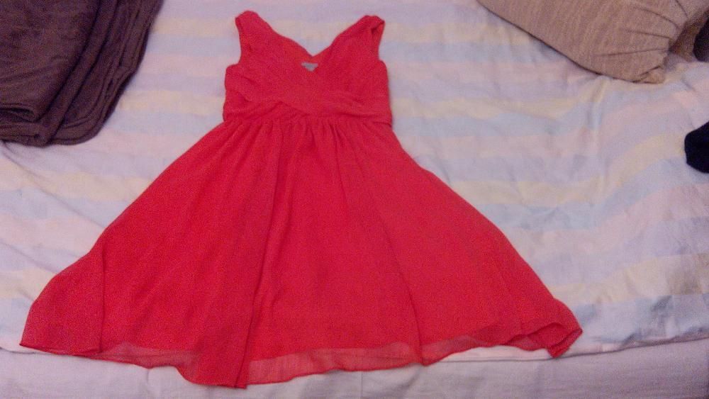 Vand rochie portocalie