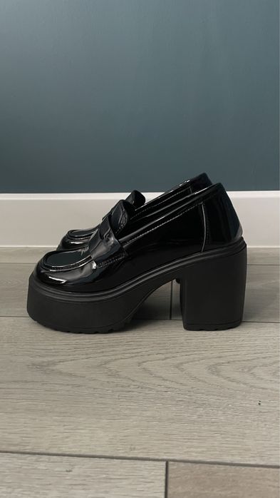 Лоферы с платформой