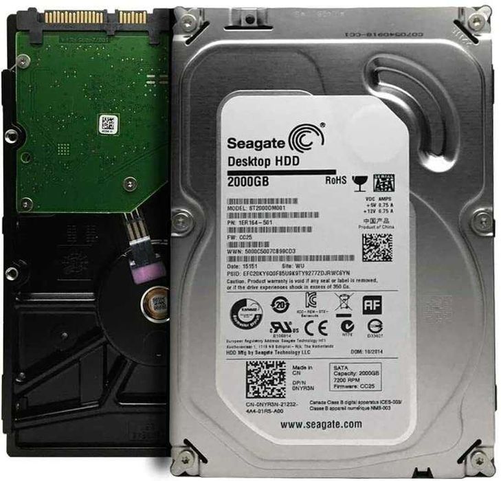 HDD Seagate Barracuda 2TB, 7200rpm, 64MB cache, SATA III