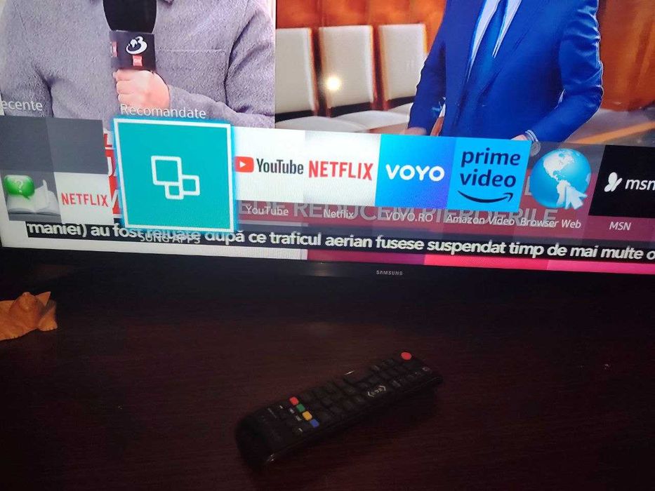 TV LED 40" - Samsung UE40J5200, Full HD, Smart TV, Wi-Fi, Negru