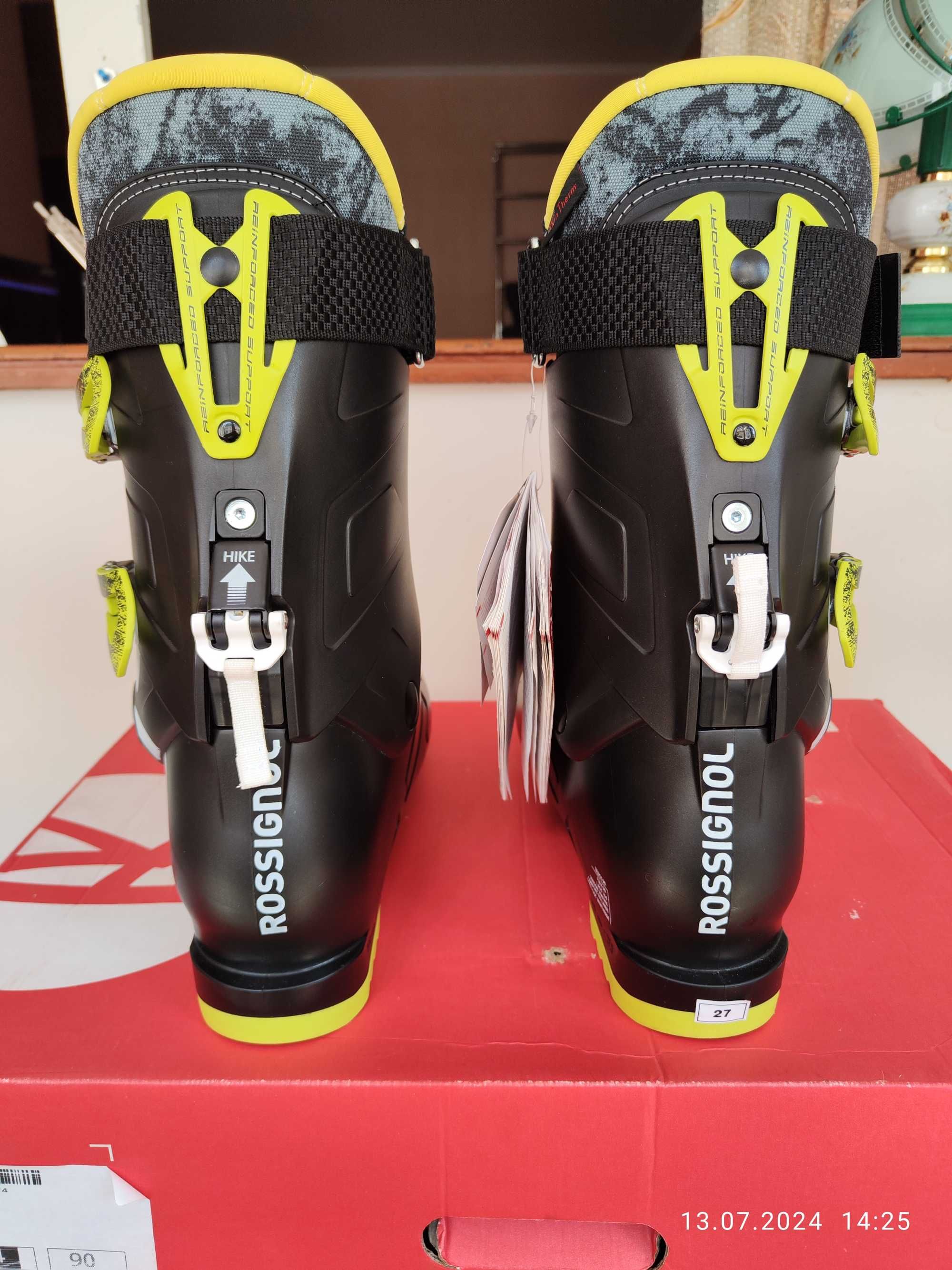 Новые горнолыжные ботинки "Rossignol" Track 90.  27 - 27,5