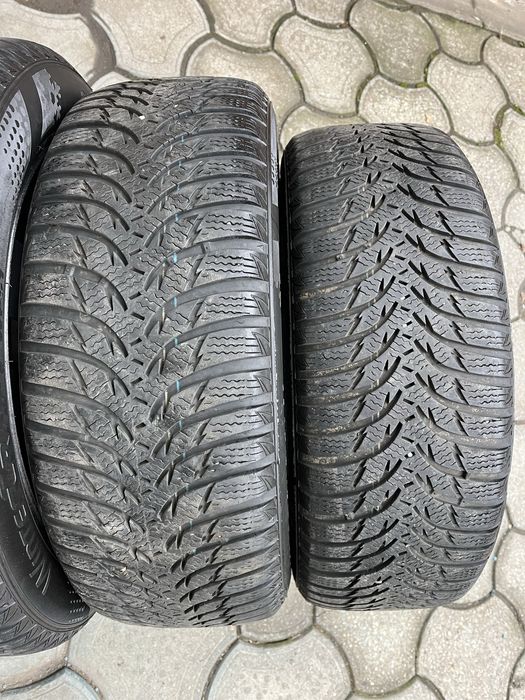 Jante otel 4x108mm, anvelope iarna 205/55 R16, Peugeot, Citroen, Ford