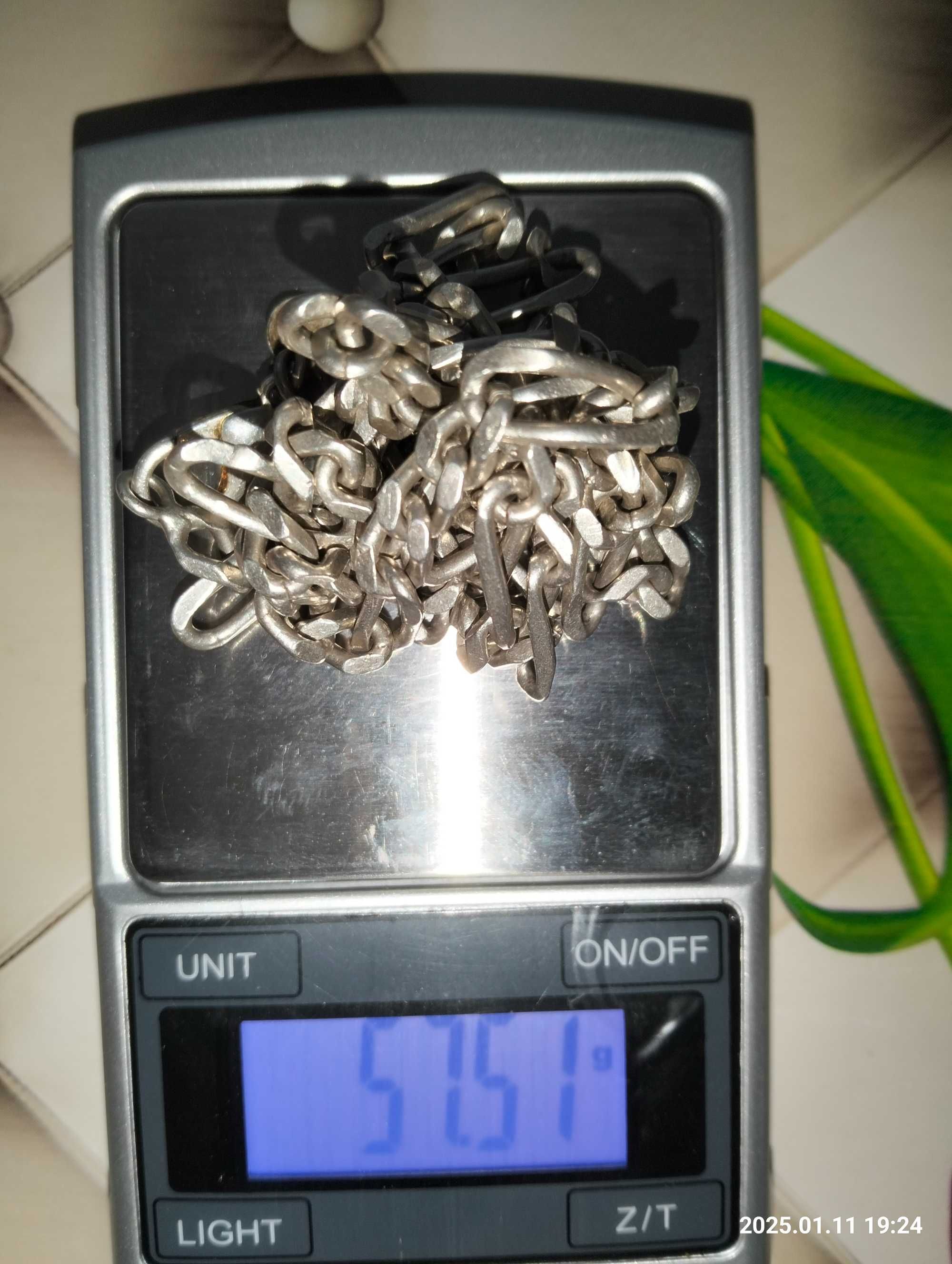 Lant argint puritate 925, 57,51g