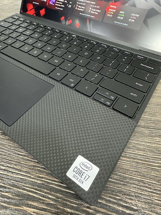 мощный 8-ядерный i7 ноутбук Dell XPS, подсветка клавиатуры