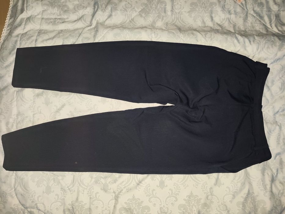 Син / сив / кафяв / зелен дълъг официален панталон