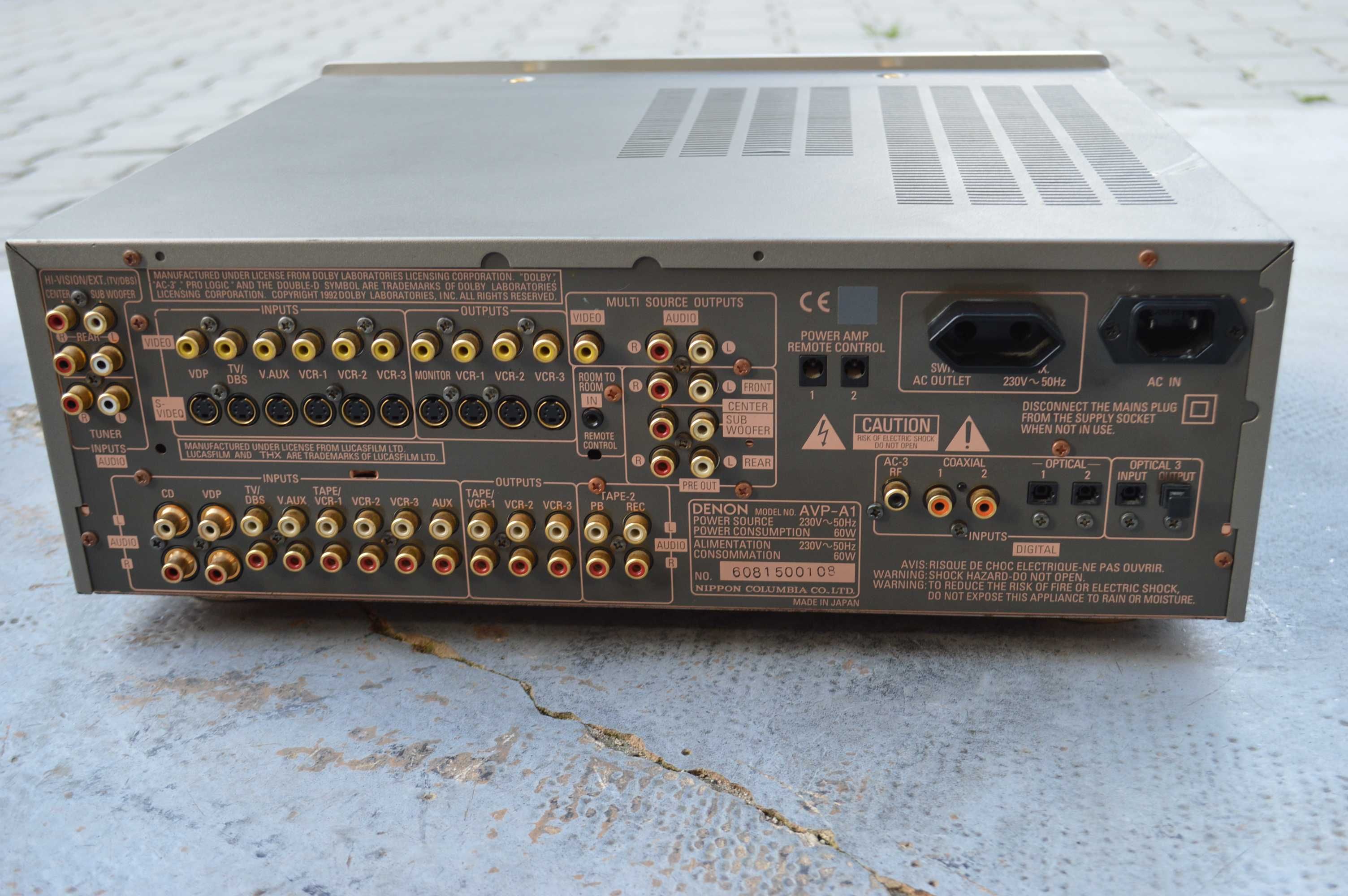 PreAmplificator Denon AVP A 1