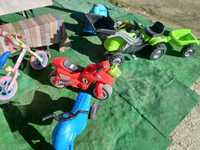 Diverse jucării copii - Tractor, Bicicleta...