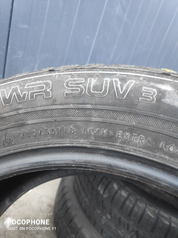 4бр. Гуми 235/55/18 Nokian WR SUV 3 -  M+S