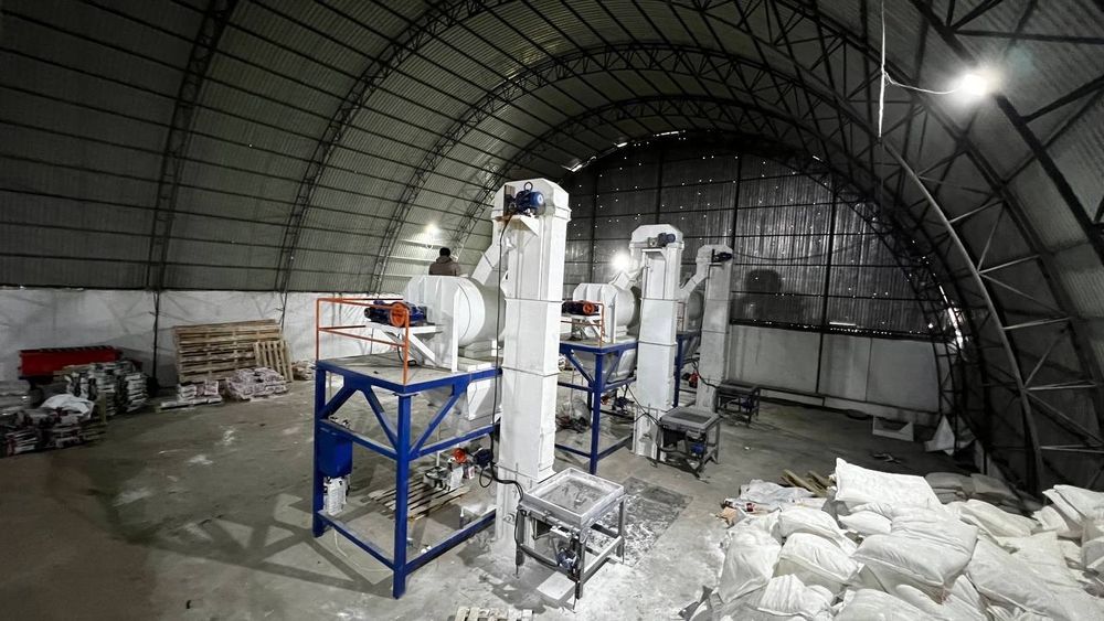 Сухой смесь  ишлаб чикариш ускуналари