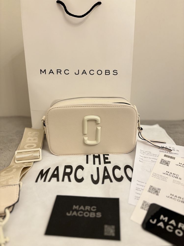 Poseta Marc Jacobs crem