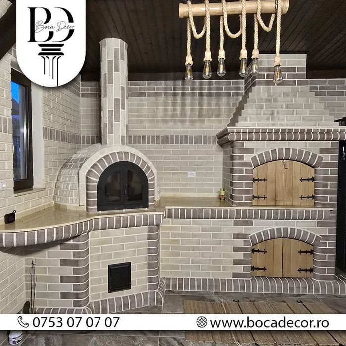 Caramida grătare de grădină, cărămidă exterior, cărămidă plină