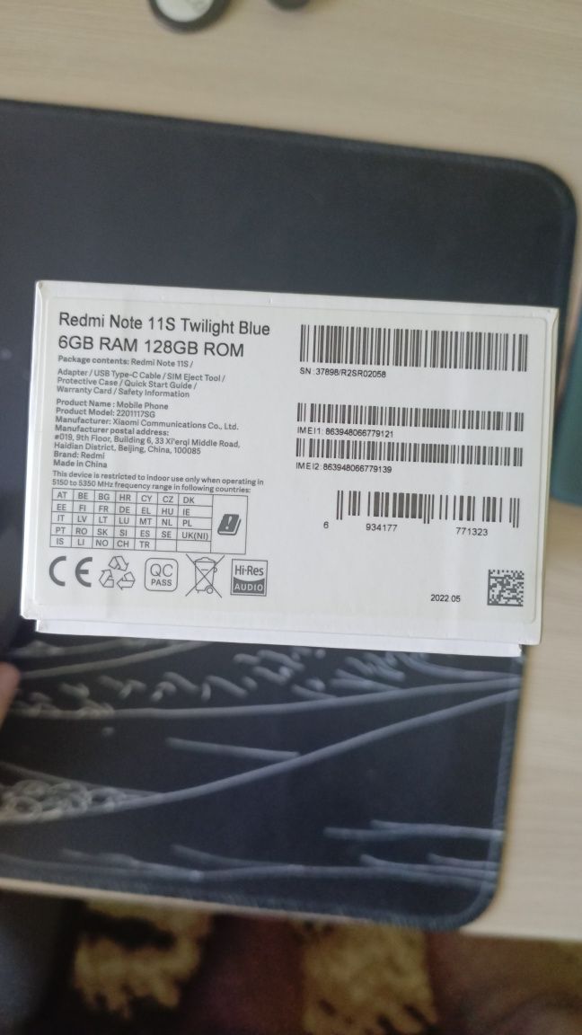 Xiaomi Redmi Note 11 s 128